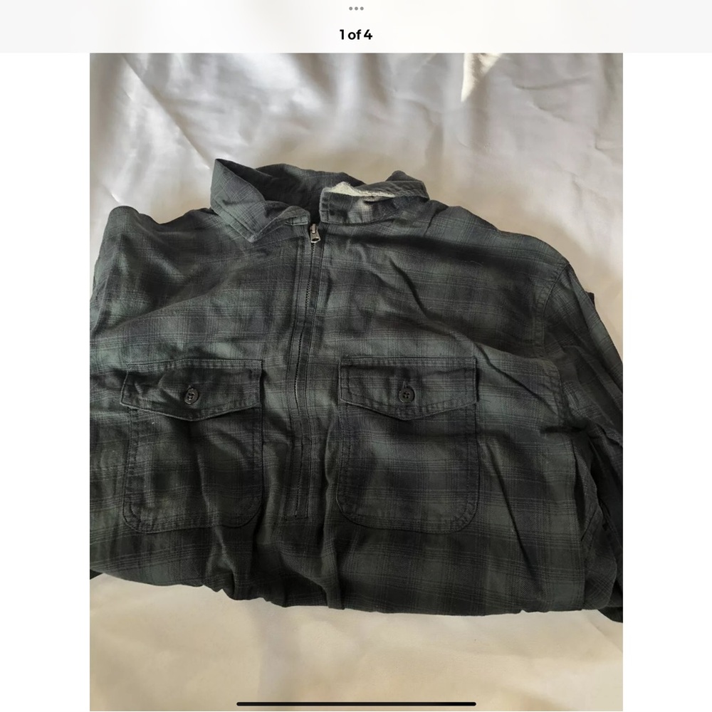 Men's Green Plaid Jacket